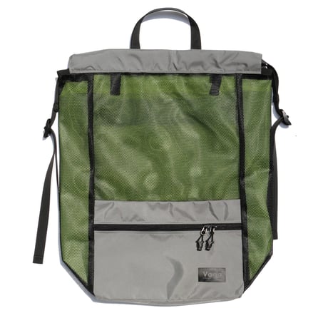 VAGA MESH SACK GREY/NEON GREEN