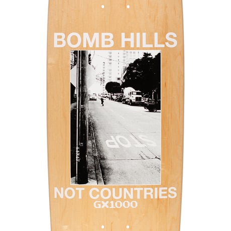 GX1000 BOMB HILLS CRUISER DECK 9.0