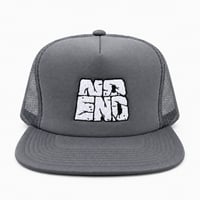 NO END LOGO MESH CHARCOAL