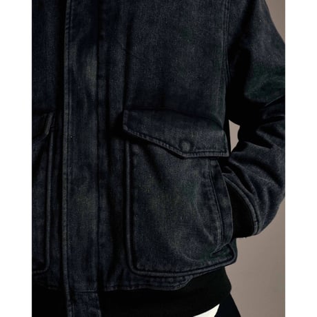 POP TRADING COMPANY JOHNSTON JACKET BLACK