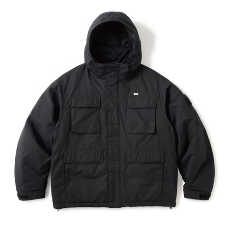 FTC CORDURA®︎ HOODED JACKET BLACK