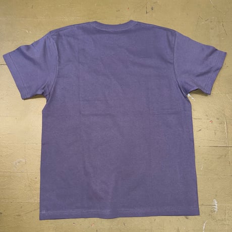 残念な大人 刺繍TEE CANOLA別注 HAZY PURPLE