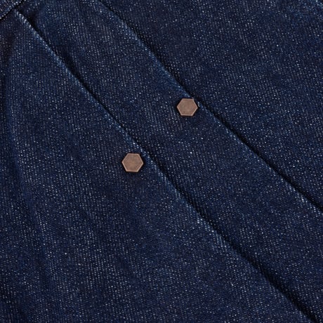 DIME PLEATED BAGGY DENIM SHORTS INDIGO