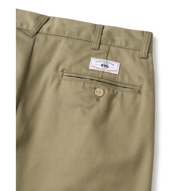FTC CHINO SLACKS PANT KHAKI | CANOLA SKATESHOP