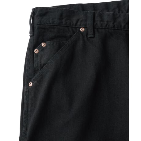 FTC DENIM PAINTER PANT BLACK