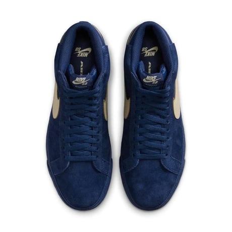 NIKE SB ZOOM BLAZER MID COASTAL BLUE/PALE YELLOW