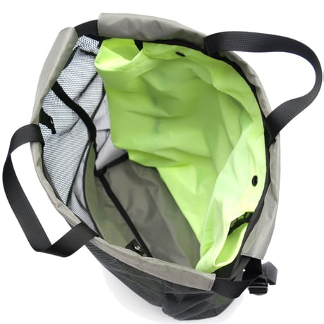 VAGA MESH SACK GREY/NEON GREEN