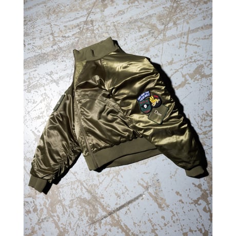 DIME UTILITY BOMBER JACKET OLIVE