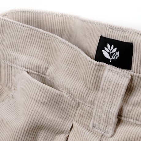 MAGENTA OG CHINO CORD PANTS CEMENT