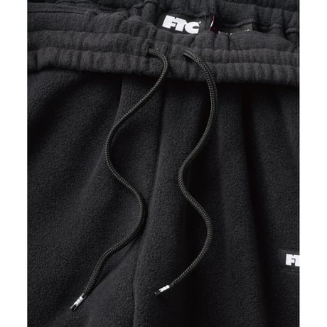 FTC POLARTEC® REFLECTIVE PIPING FLEECE PANT BLACK