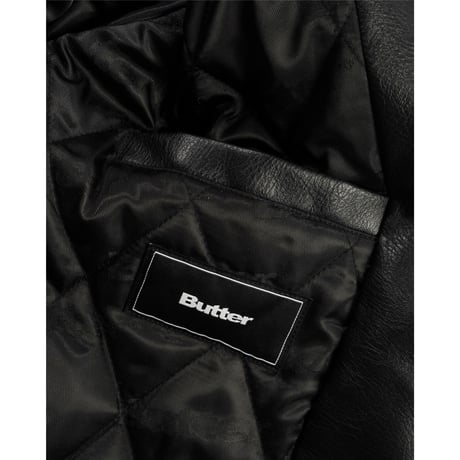 BUTTER GOODS ISAAC HAYES BOMBER JACKET BLACK