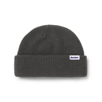 BUTTER GOODS WHARFIE BEANIE CHARCOAL