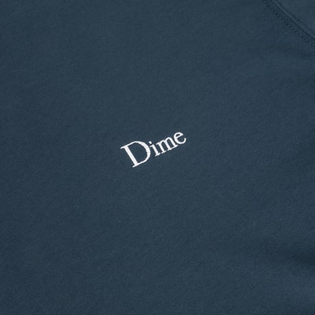 DIME CLASSIC SMALL LOGO TEE NAVY