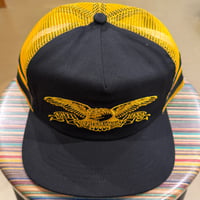 ANTIHERO BASIC EAGLE BLACK/YELLOW CAP