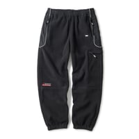 FTC POLARTEC® REFLECTIVE PIPING FLEECE PANT BLACK