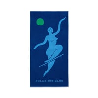 POLAR SKATE CO. NO COMPLIES FOREVER TOWEL EGYPTIAN BLUE