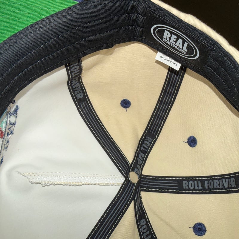 REAL 3rd & ARMY SNAP BACK CAP | CANOLA SKATESHOP