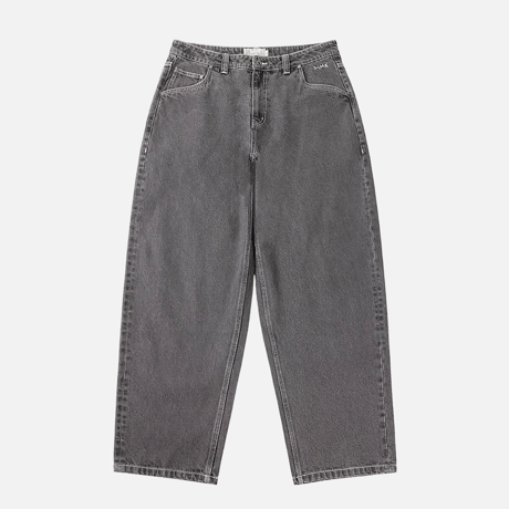 DIME BAGGY WINK DENIM PANTS FADED BLACK