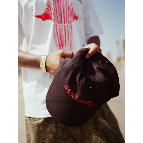 BUTTER GOODS ISAAC HAYES 5PANEL CAP BLACK