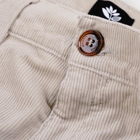 MAGENTA OG CHINO CORD PANTS CEMENT