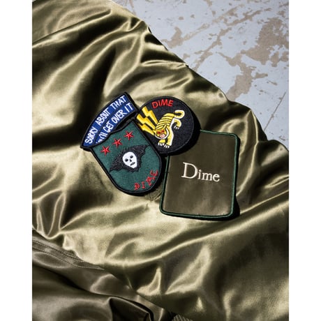 DIME UTILITY BOMBER JACKET OLIVE