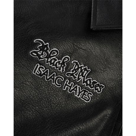 BUTTER GOODS ISAAC HAYES BOMBER JACKET BLACK