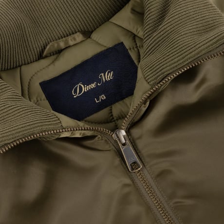 DIME UTILITY BOMBER JACKET OLIVE