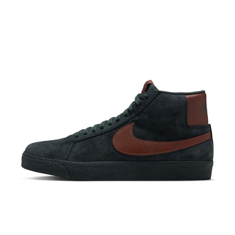 NIKE SB ZOOM BLAZER MID BLACK SPRUCE/CORDUROY BROWN