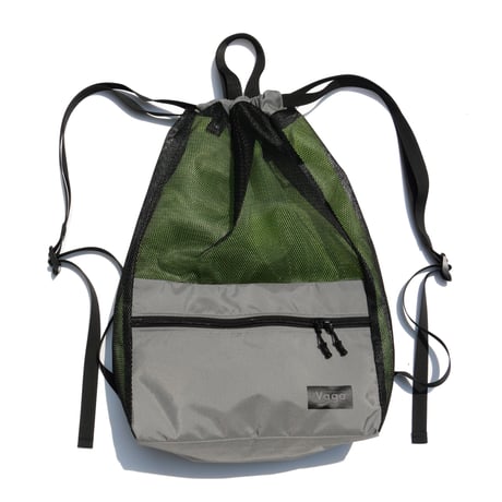 VAGA MESH SACK GREY/NEON GREEN