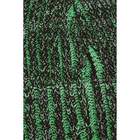 FUCKING AWESOME REFLECTIVE STRIPE BEANIE GREEN/BLACK