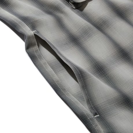 DIASPORA SKATEBOARDS MILL HOMBRE SHIRT BLUE & GREY