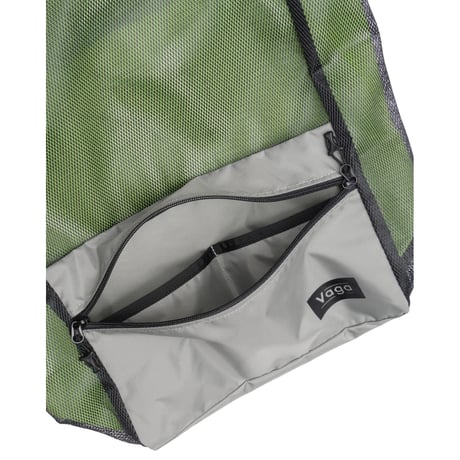 VAGA MESH SACK GREY/NEON GREEN