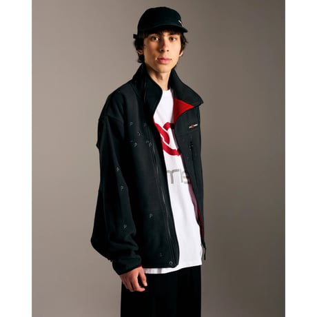 POP TRADING COMPANY BERGHAUS LHOSTE FULLZIP FLEECE JACKET BLACK
