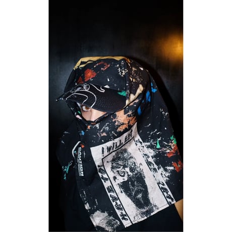 CARPET COMPANY  RAG TEE BANDANA HAT BLACK