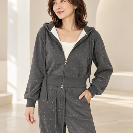 スパンコール スウェット セットアップ／単品