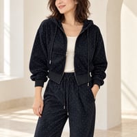 スパンコール スウェット セットアップ／単品