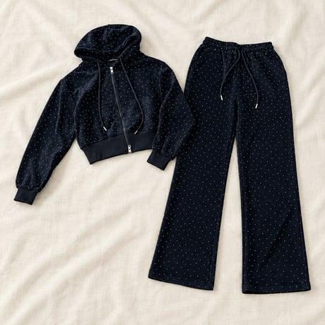 スパンコール スウェット セットアップ／単品