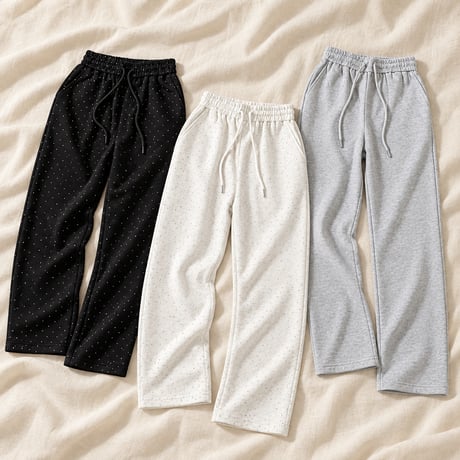 スパンコール スウェット セットアップ／単品