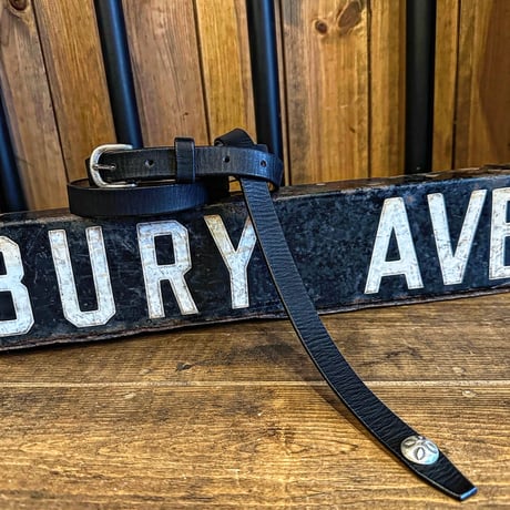 Dutch Leather Company  / Rusted long belt　MK 【BLACK series】２月末入荷予定！！ご予約  １１月１日ご予約開始！！