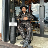 MOSSIR【ALBERT / ｱﾙﾊﾞｰﾄ】washable leather all-in-one (ﾌｧｲﾝｸﾘｰｸ)