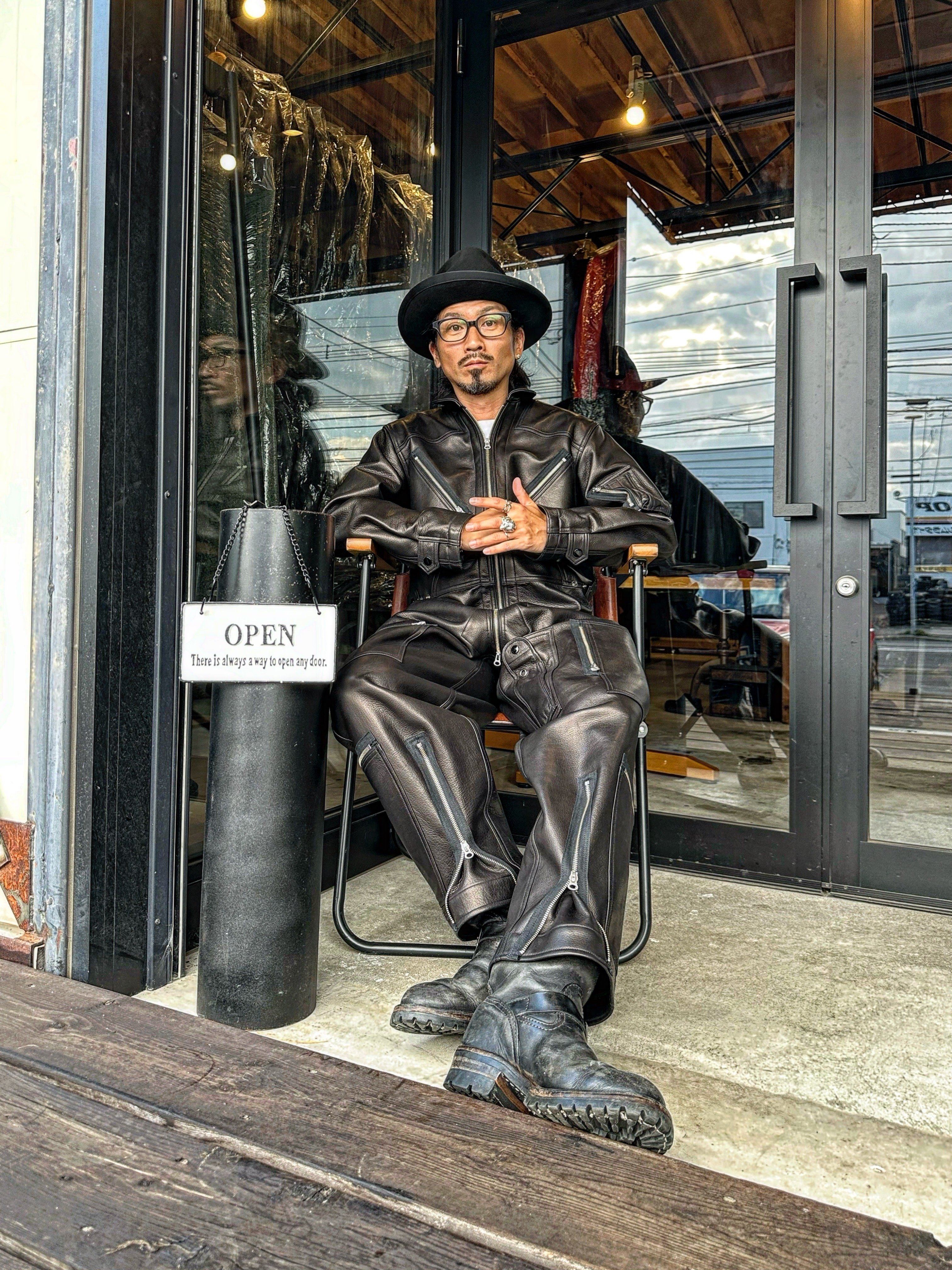 MOSSIR【ALBERT / ｱﾙﾊﾞｰﾄ】washable leather all-in-