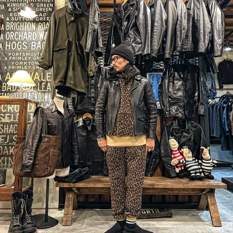 MOSSIR(モシール)【Lucua / Leopard Boa fleece pants】(FINE CREEK)