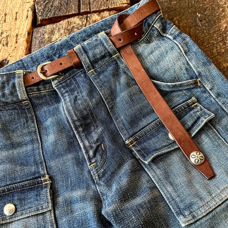 Dutch Leather Company  / Rusted long belt　MK  ２月末入荷予定！！ご予約  １１月１日ご予約開始！！