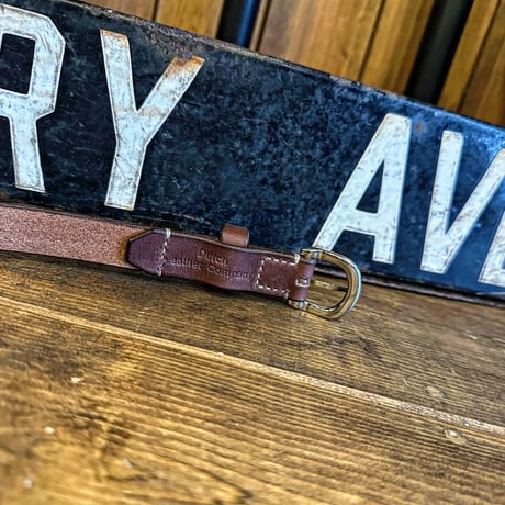 Dutch Leather Company  / Rusted long belt　MK  ２月末入荷予定！！ご予約  １１月１日ご予約開始！！