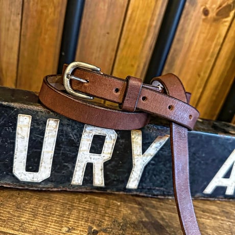 Dutch Leather Company  / Rusted long belt　MK  ２月末入荷予定！！ご予約  １１月１日ご予約開始！！