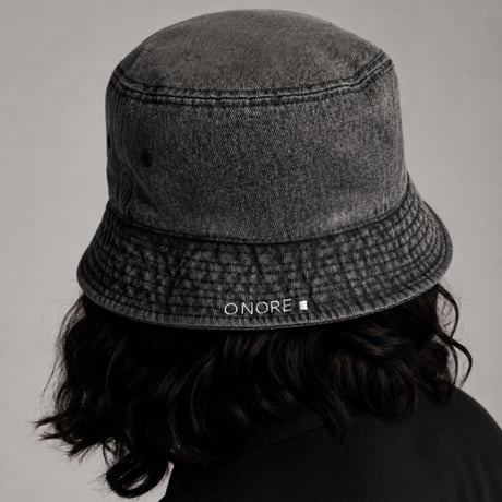 ONORE■ / After Hours - Bucket Hat / BLACK DENIM
