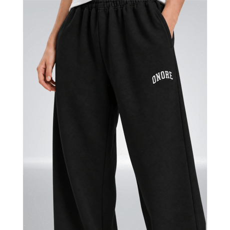 ONORE■ / "ONR"  Sweat Pants / BLACK