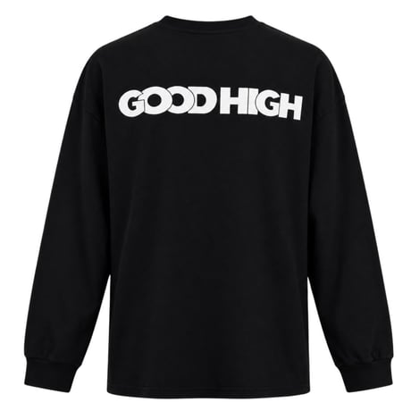 ONORE■ / GOOD HIGH LOGO - L/S Tee / BLACK