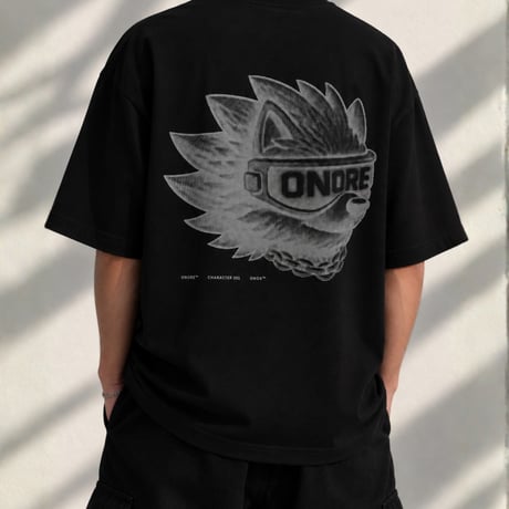 ONORE■ / ONOX - Tee / MONO BLACK