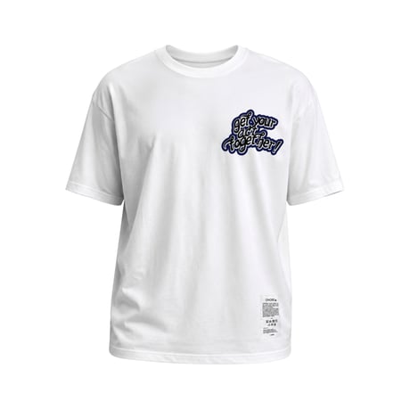 ONORE■ / Get Your Act Together - Tee / WHITE